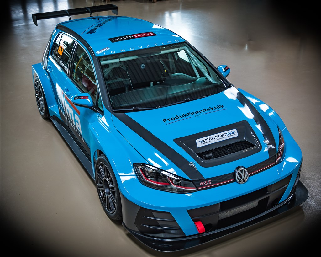 Kildevæld Racing er klar til TCR Denmark med deres nyindkøbte Volkswagen Golf TCR-racer.
(Foto: Peter Elling-Jordt)